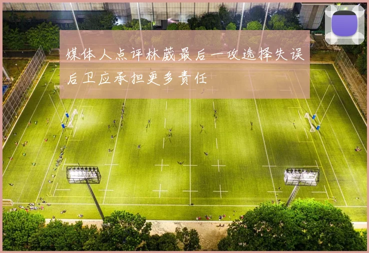 媒体人点评林葳最后一攻选择失误后卫应承担更多责任